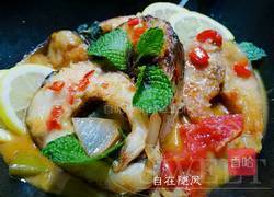 薄荷柠檬鱼的做法图解6