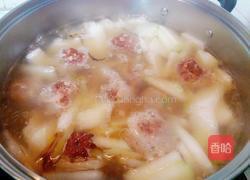 冬瓜粉丝丸子汤的做法图解7