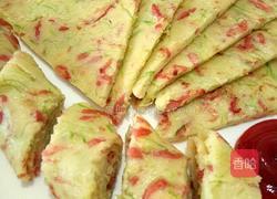 西葫芦肉肠锅塌子的做法图解8