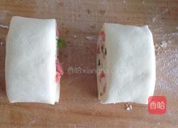 葱香火腿花卷的做法图解13