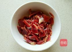 线椒炒鸭胗的做法图解1