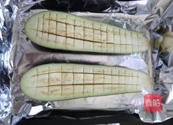 鸳鸯烤茄子的做法图解4