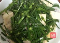 韭菜炒肉卷的做法图解5