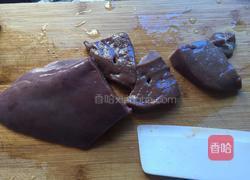 麻油猪肝汤的做法图解3