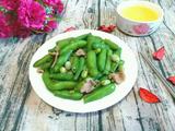 鲜蚕豆炒肉