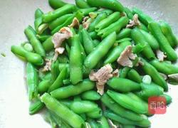 鲜蚕豆炒肉的做法图解7