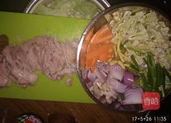 回锅猪后腿肉的做法图解4