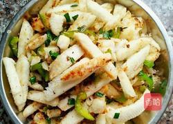 青椒炒馒头做法的做法图解9