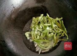 青椒炒馒头做法的做法图解5