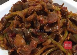 辣炒鸡胗的做法图解1