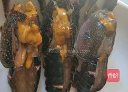 蒜蓉粉丝蒸龙虾的做法图解3