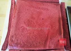 红丝绒漩涡蛋糕的做法图解16