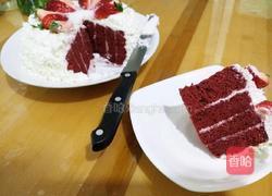 红丝绒漩涡蛋糕的做法图解29