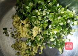 韭菜猪肉大馅饼的做法图解2
