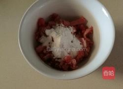 肉丝甜菜头拌面的做法图解4