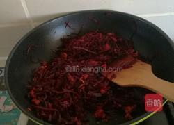 肉丝甜菜头拌面的做法图解7