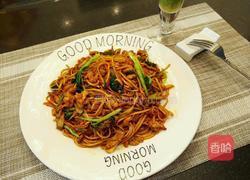 培根炒面的做法图解12