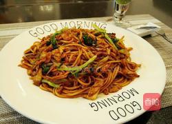 培根炒面的做法图解13