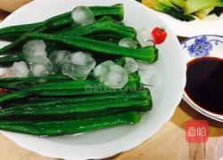 冰镇秋葵的做法图解6