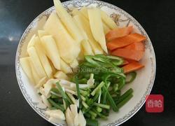 鱼香茄条的做法图解2