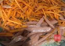 鸡蛋火腿炒饼的做法图解3