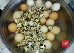 茶叶（鹌鹑鸡）蛋的做法图解1