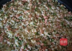 剩米饭鸡蛋饼的做法图解2