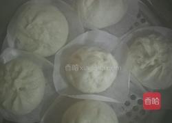 瘦肉青菜包子的做法图解3