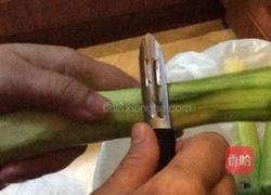 丝瓜炒毛豆的做法图解2