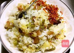 腊肉土豆豇豆饭的做法图解9