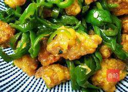 青椒炒酥肉的做法图解7