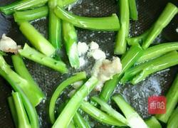 芥兰炒牛肉的做法图解5