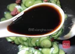 香肠炒青瓜的做法图解8
