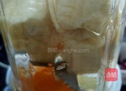 紫薯香蕉发糕的做法图解3