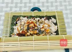 杂粮鳗鱼寿司的做法图解8