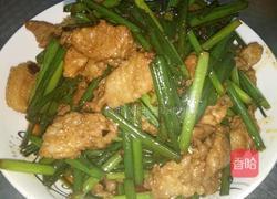 韭菜苗炒肉片的做法图解6