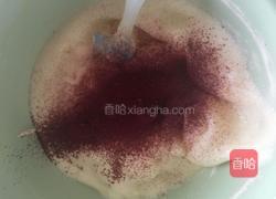 红丝绒条纹蛋糕卷的做法图解13