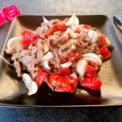 牛肉炒百合的做法[图]