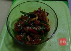 香芹豆泡肉丝的做法图解3