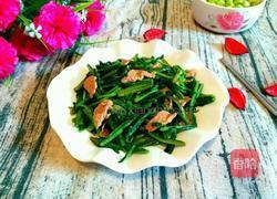 油麦菜炒肉的做法图解8