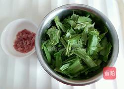 油麦菜炒肉的做法图解2