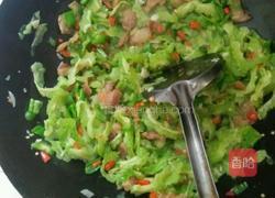 苦瓜肉片的做法图解4