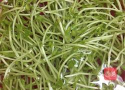 上汤豆苗的做法图解1