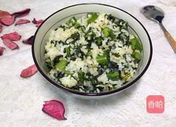 芥蓝菜炒饭的做法图解13