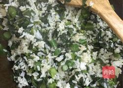 芥蓝菜炒饭的做法图解12