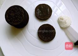 酸奶奥利奥水果盆栽的做法图解2