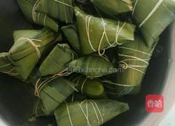 简单板栗蜜枣糯米粽子小点心的做法图解6