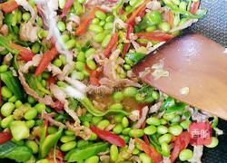 毛豆米炒肉丝的做法图解7