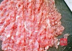 肉末菠菜的做法图解2