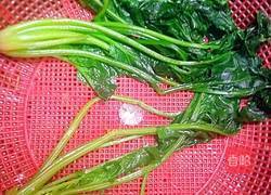 肉末菠菜的做法图解6